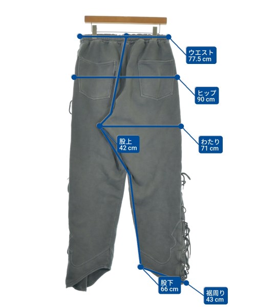 SUGARHILL（シュガーヒル）スウェットパンツ グレー サイズ:34(S位) メンズ/2200657175016