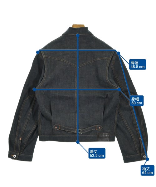 SUGARHILL（シュガーヒル）デニムジャケット 紺 サイズ:3(L位) メンズ/2200651607070