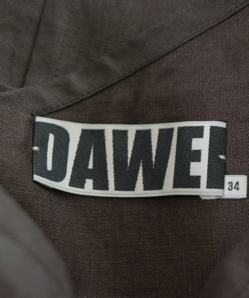 DAWEI（ダウェイ）ロング・マキシ丈スカート 茶 サイズ:34(XXS位) レディース/2200708235058