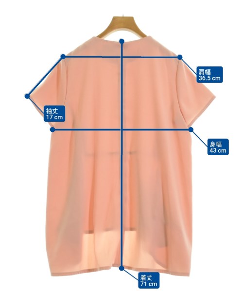 hue DAY TO EVENING（ヒューデイトゥイブニング）ブラウス ピンク サイズ:38(M位) レディース/2200612529038