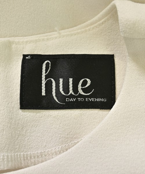 hue DAY TO EVENING（ヒューデイトゥイブニング）ブラウス 白 サイズ:38(M位) レディース/2200670793020
