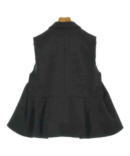 hue DAY TO EVENING（ヒューデイトゥイブニング）ベスト 黒 サイズ:36(S位) レディース/2200652863048