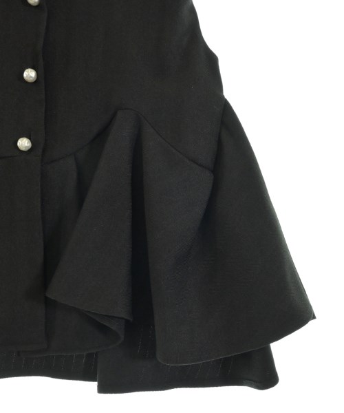 hue DAY TO EVENING（ヒューデイトゥイブニング）ベスト 黒 サイズ:36(S位) レディース/2200652863048