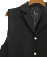 hue DAY TO EVENING（ヒューデイトゥイブニング）ベスト 黒 サイズ:36(S位) レディース/2200652863048