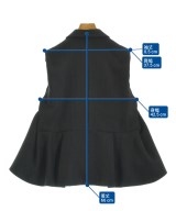 hue DAY TO EVENING（ヒューデイトゥイブニング）ベスト 黒 サイズ:36(S位) レディース/2200652863048