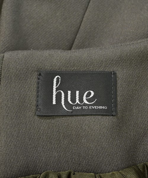 hue DAY TO EVENING（ヒューデイトゥイブニング）ロング・マキシ丈スカート カーキ サイズ:-(M位) レディース/2200674518056