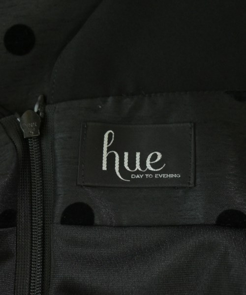 hue DAY TO EVENING（ヒューデイトゥイブニング）ワンピース 黒 サイズ:-(L位) レディース/2200680374110