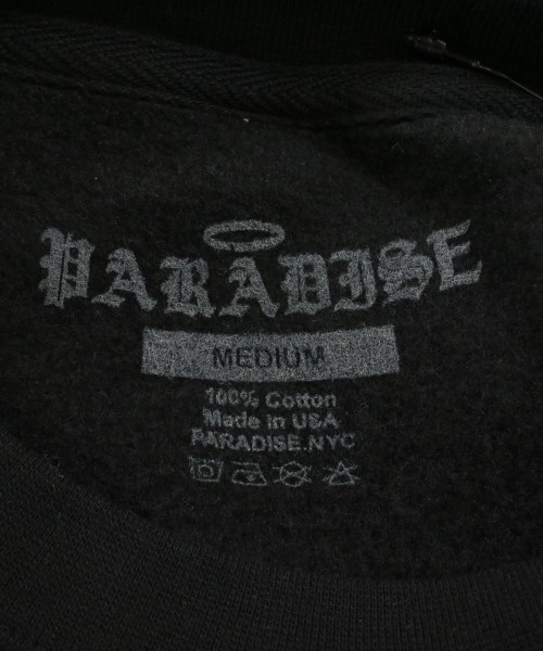 Paradise（パラダイス）スウェット 黒 サイズ:M メンズ/2200605646278