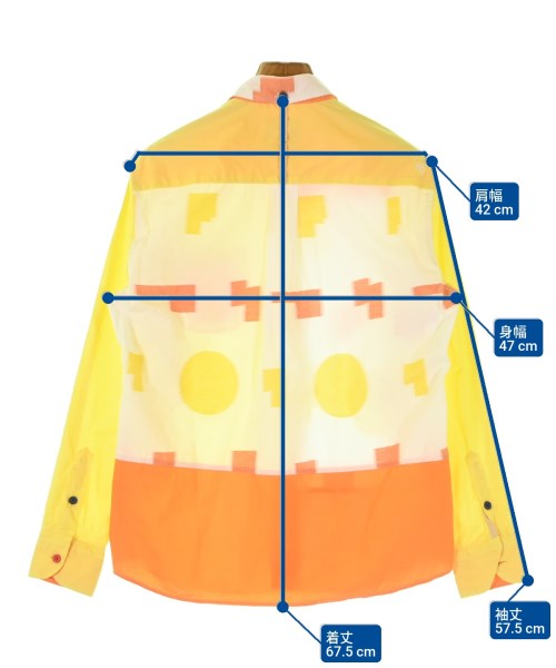 KAWATANI SHIRT（カワタニシャツ）カジュアルシャツ 黄 サイズ:S レディース/2200685608142