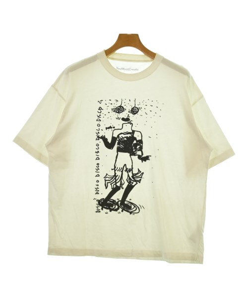 You Must Create(ユーマストクリエイト)Tシャツ・カットソー 白 サイズ:M/2200656897032