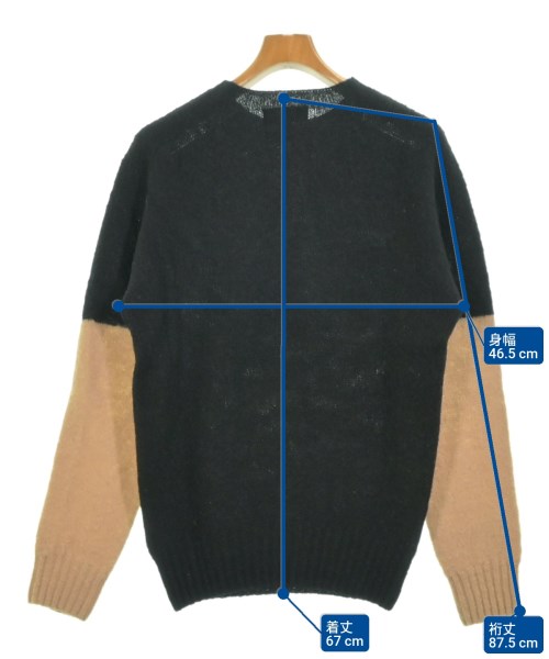 You Must Create（ユーマストクリエイト）ニット・セーター 黒 サイズ:S メンズ/2200642989048