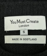 You Must Create（ユーマストクリエイト）ニット・セーター 黒 サイズ:S メンズ/2200642989048