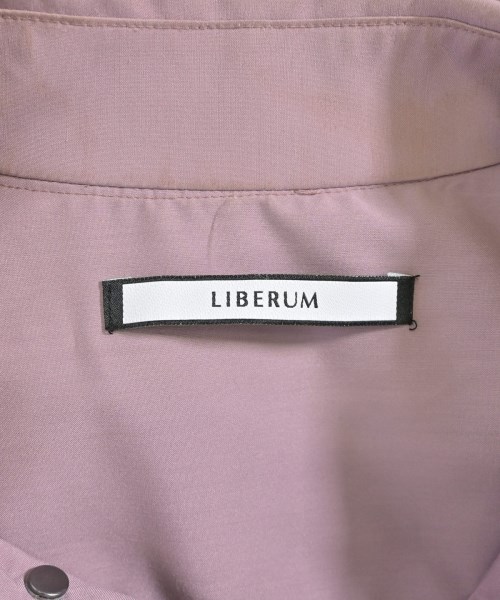 LIBERUM（リベルム）カジュアルシャツ ピンク サイズ:1(S位) メンズ/2200692738153