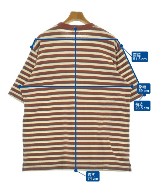 Just Right（ジャストライト）Tシャツ・カットソー 赤 サイズ:M メンズ/2200556440048