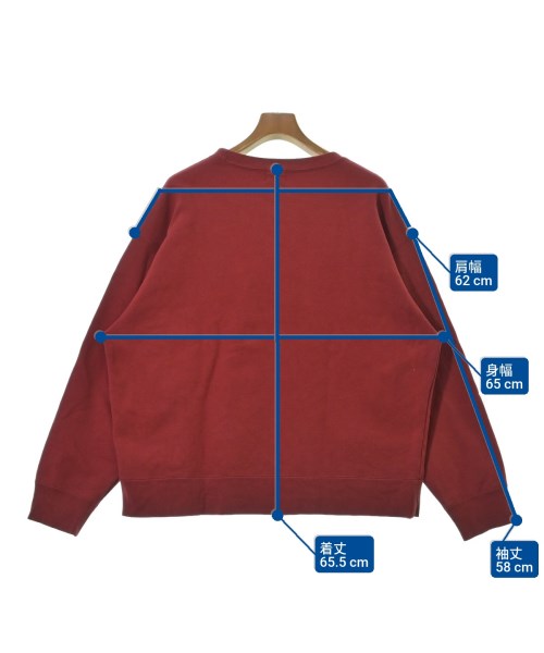 Just Right（ジャストライト）スウェット 赤 サイズ:L メンズ/2200677062013