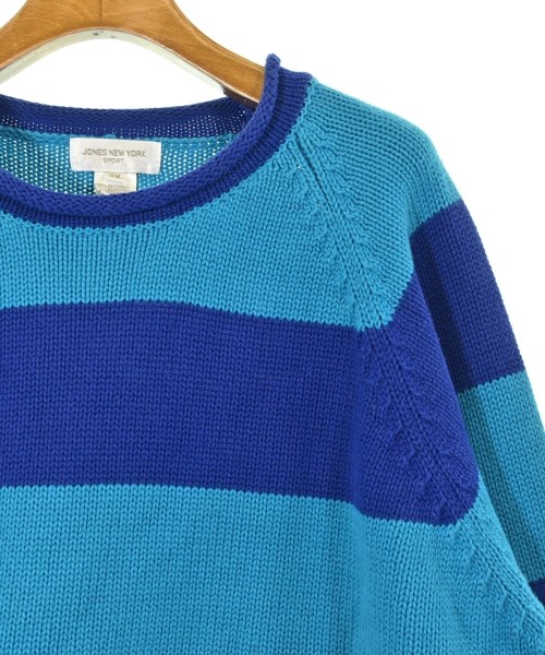 Jones New York（ジョーンズニューヨーク）ニット・セーター 青 サイズ:2XL メンズ/2200639923062
