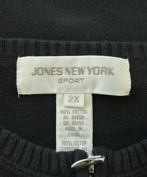 Jones New York（ジョーンズニューヨーク）カーディガン 黒 サイズ:2X(XL位) メンズ/2200621267013