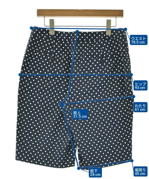 Jones New York（ジョーンズニューヨーク）ショートパンツ 紺 サイズ:-(M位) メンズ/2200725334031