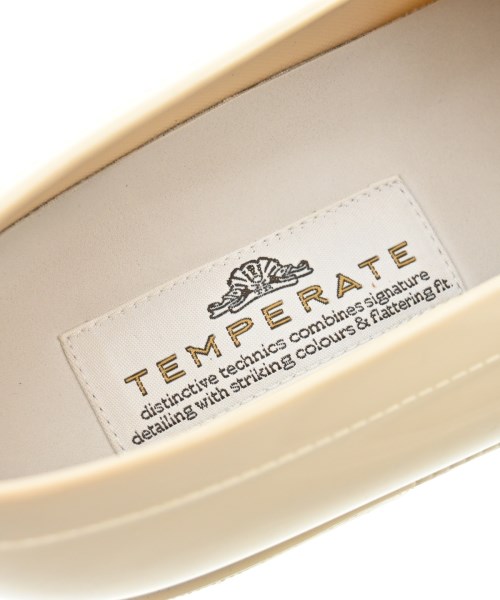 TEMPERATE（テンパレイト）ドレスシューズ/ローファー 白 サイズ:EU39(25.5cm位) レディース/2200689784316