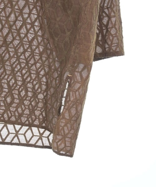 Pheeta（フィータ）カジュアルシャツ 茶 サイズ:F レディース/2200629412019