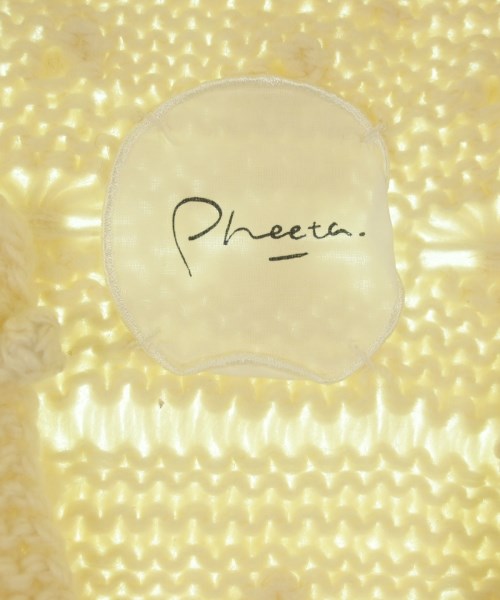 Pheeta（フィータ）カーディガン 白 サイズ:F レディース/2200605974159