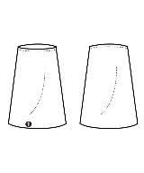 Pheeta（フィータ）ロング・マキシ丈スカート 青 サイズ:2(M位) レディース/2200609524558