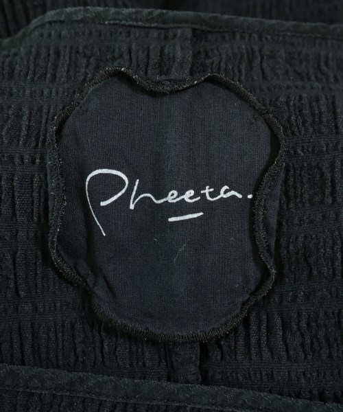 Pheeta（フィータ）ブラウス 黒 サイズ:-(L位) レディース/2200618683628