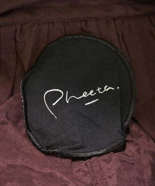Pheeta（フィータ）ブラウス 赤 サイズ:F レディース/2200603455094