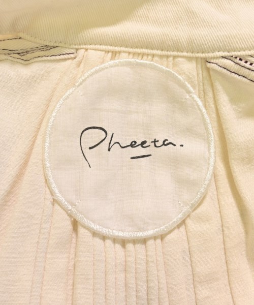 Pheeta（フィータ）ワンピース 白 サイズ:1(S位) レディース/2200603881299