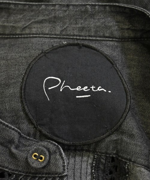 Pheeta（フィータ）カジュアルシャツ 黒 サイズ:F レディース/2200674202320