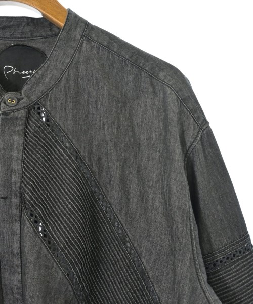 Pheeta（フィータ）カジュアルシャツ 黒 サイズ:F レディース/2200674202320