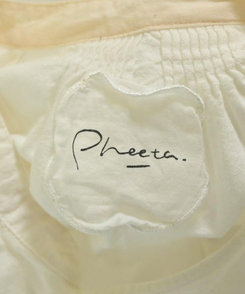 Pheeta（フィータ）ブラウス 白 サイズ:F レディース/2200672705540