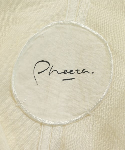 Pheeta（フィータ）ワンピース 白 サイズ:1(S位) レディース/2200713776058