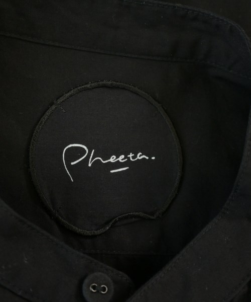Pheeta（フィータ）カジュアルシャツ 黒 サイズ:2(M位) メンズ/2200645029130