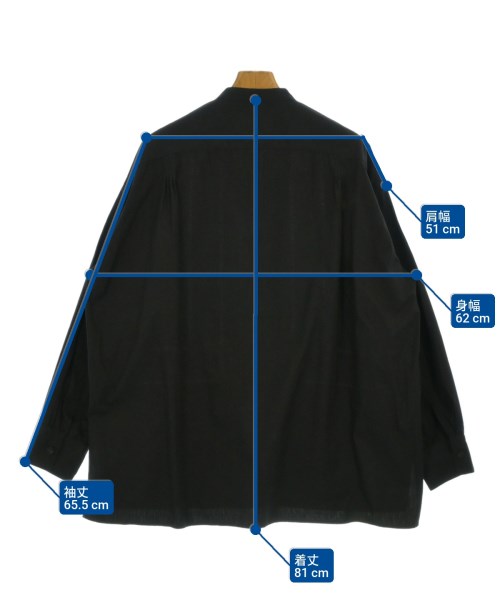 Pheeta（フィータ）カジュアルシャツ 黒 サイズ:2(M位) メンズ/2200645029130