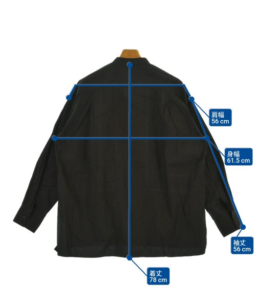 Pheeta（フィータ）カジュアルシャツ 黒 サイズ:1(S位) メンズ/2200646265186