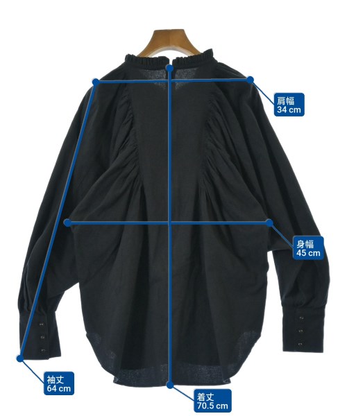 Pheeta（フィータ）ブラウス 黒 サイズ:-(M位) レディース/2200648445050