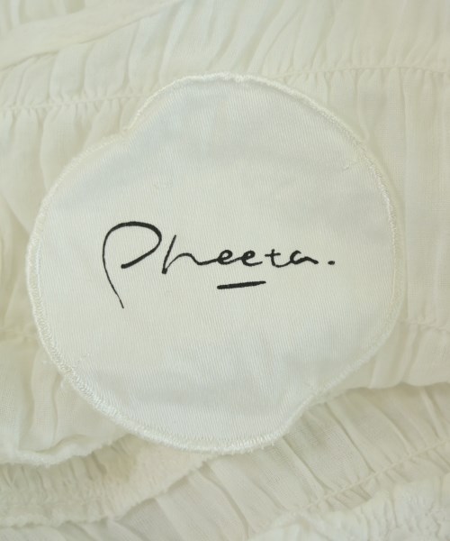Pheeta（フィータ）ブラウス 白 サイズ:F レディース/2200724035014