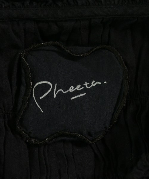 Pheeta（フィータ）ブラウス 黒 サイズ:-(XL位) レディース/2200724503131