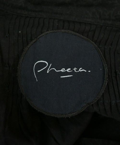 Pheeta（フィータ）ブラウス 黒 サイズ:F レディース/2200674445024