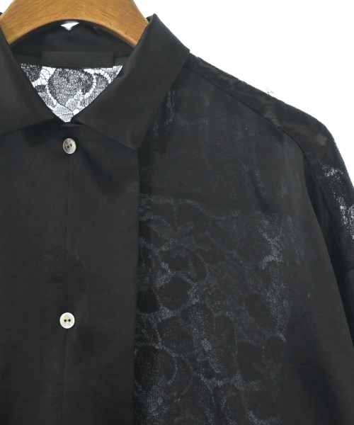 IKUFURUDATE（イクフルダテ）カジュアルシャツ 黒 サイズ:34(XS位) レディース/2200639435039