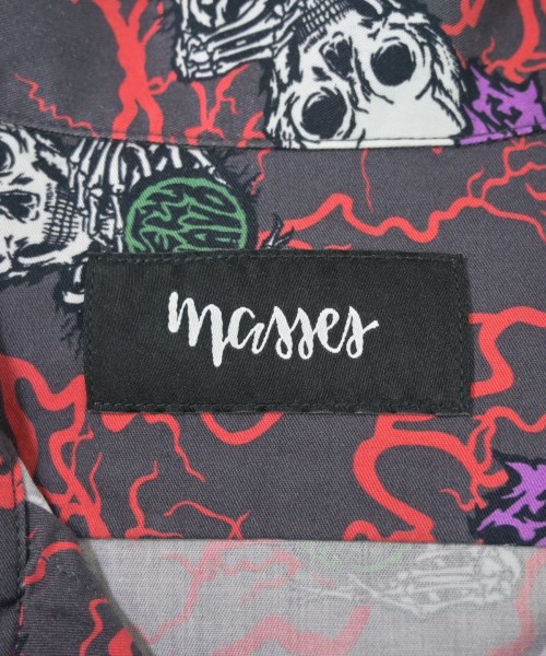 MASSES（マシス）カジュアルシャツ グレー サイズ:L メンズ/2200612121041