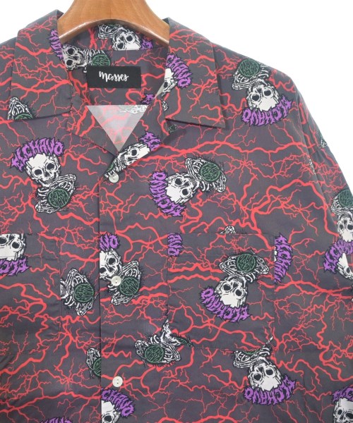 MASSES（マシス）カジュアルシャツ グレー サイズ:L メンズ/2200612121041