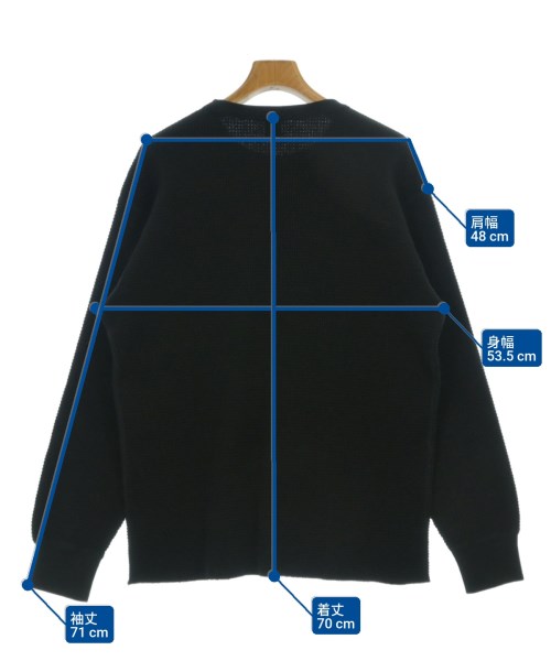 MASSES（マシス）Tシャツ・カットソー 黒 サイズ:L メンズ/2200658090134