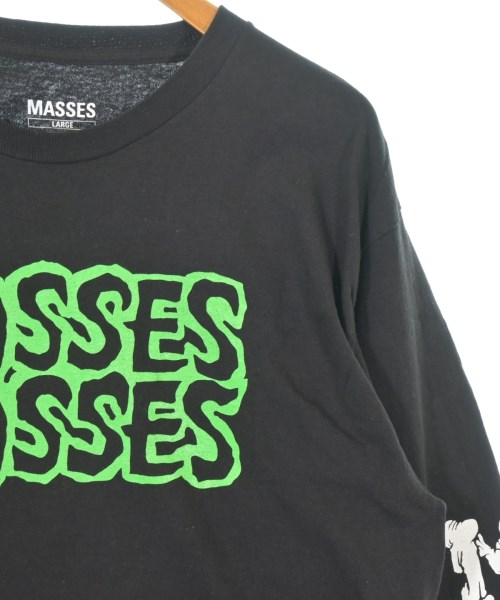MASSES（マシス）Tシャツ・カットソー 黒 サイズ:L メンズ/2200716838043