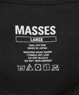 MASSES（マシス）Tシャツ・カットソー 黒 サイズ:L メンズ/2200716838043