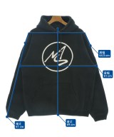 MASSES（マシス）パーカー 黒 サイズ:L メンズ/2200639577050