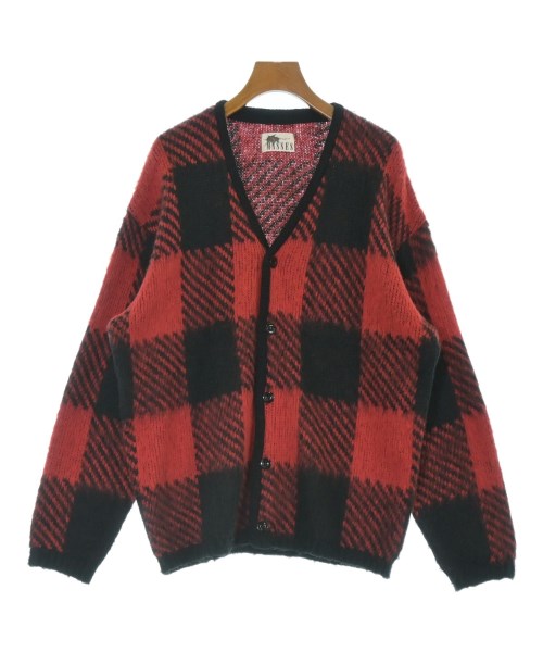 MASSES(マシス)カーディガン 赤 サイズ:L/2200654489024