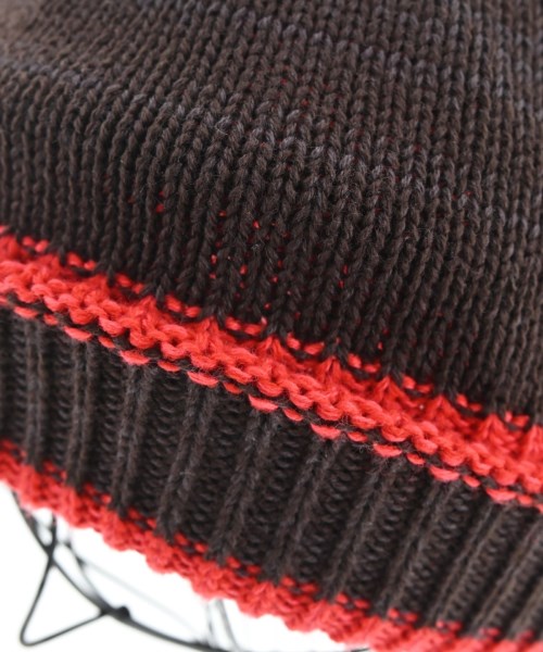 BLUE BLUE JAPAN（ブルーブルージャパン）ニットキャップ・ビーニー 茶 サイズ:- メンズ/2200616829127