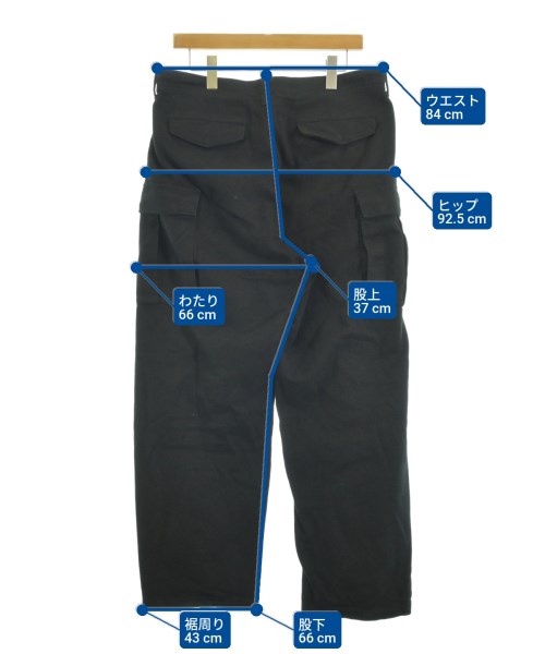 BLUE BLUE JAPAN（ブルーブルージャパン）その他 黒 サイズ:2(M位) メンズ/2200661353059